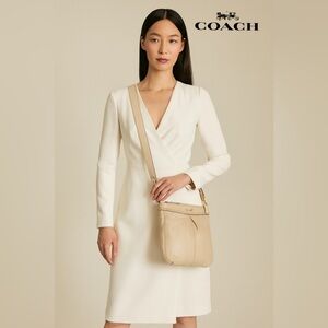 🛍️SALE🛍️ COACH ASHLEY F20114 LEATHER HIPPIE CROSSBODY BAG